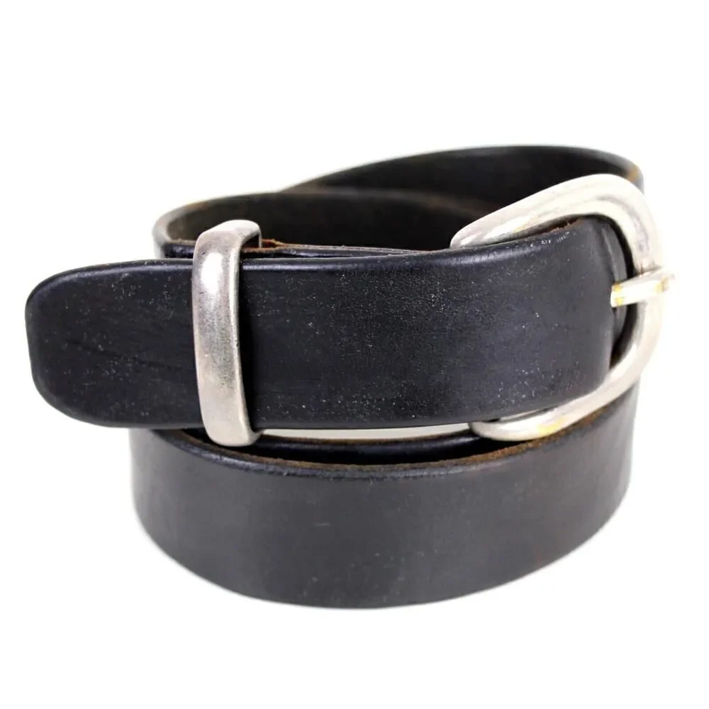 DARK BROWN GENUINE LEATHER 1.25
